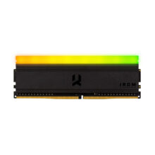 Módulo de memoria Goodram IRDM RGB, 16 GB (2 x 8 GB) DDR4, SKU: IRG-36D4L18S/16GDC, con iluminación RGB.