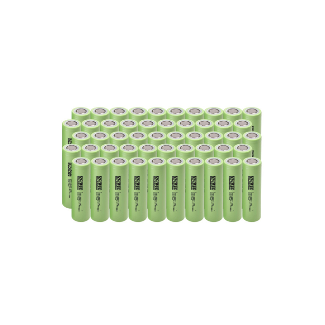 Green Cell Pila Doméstica Recargable de Ión de Litio Modelo 18650 Imagen de la pila doméstica recargable Green Cell 18650 de ión de litio. SKU: 50GC18650NMC29