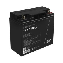 Green Cell AGM09 batería recargable industrial Sealed Lead Acid (VRLA) con capacidad de 18000 mAh y 12 V