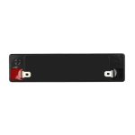 Vista frontal de la batería Green Cell AGM13 Sealed Lead Acid VRLA de 6 voltios y 1,3 amperios-hora, adecuada para sistemas UPS, SKU AGM13