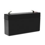 Vista frontal de la batería Green Cell AGM13 Sealed Lead Acid VRLA de 6 voltios y 1,3 amperios-hora, adecuada para sistemas UPS, SKU AGM13