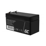 Imagen de la batería Green Cell AGM17 con 12V y 1.2Ah, diseñada para sistemas UPS, SKU AGM17