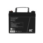 Batería Green Cell AGM21 Sealed Lead Acid (VRLA) de 12V y 33Ah, ideal para sistema UPS, SKU AGM21