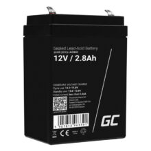 Imagen de la batería recargable industrial Green Cell AGM42 Sealed Lead Acid (VRLA) con capacidad de 2800 mAh y 12 V