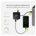 Green Cell AK61 base para portátil y replicador de puertos USB 3.2 Gen 1 (3.1 Gen 1) Type-C Plata. SKU: AK61