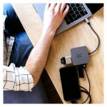 Green Cell AK61 base para portátil y replicador de puertos USB 3.2 Gen 1 (3.1 Gen 1) Type-C Plata. SKU: AK61