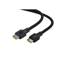 Cable HDMI Green Cell HDGC01 de 1.5 metros, con conector HDMI tipo A estándar en color negro. SKU: HDGC01.
