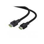 Cable HDMI 3 metros de Green Cell, tipo A estándar en color negro, modelo HDGC02