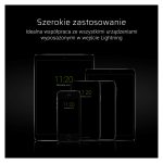 Cable Green Cell KABGC02 con conector Lightning, 0,25 metros, color negro