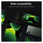 Green Cell KABGC05 cable de conector Lightning 1,2 metros, color Negro. Modelo KABGC05.