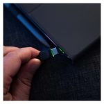 Cable USB Green Cell modelo KABGC06 con conectores USB A y USB C, longitud de 1,2 metros y color negro.