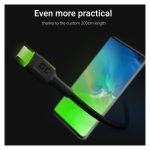 Green Cell KABGC13 cable USB 2.0 de 2 metros color negro, con conectores USB A y USB C