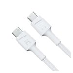 Green Cell KABGC30W cable USB 3.2 Gen 1 de 1.2 metros en color blanco con conector USB-C