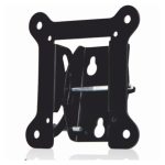 Soporte para TV Haeger de 27 pulgadas en color negro, modelo WB-T27.020A, ideal para televisores de 68,6 cm