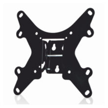 Soporte para televisor de 37 pulgadas Haeger modelo WB-T37.019A en color negro, ideal para televisores de hasta 94 cm.