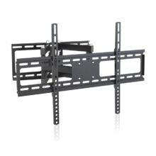 Soporte para TV Haeger WB-T90.022A para televisores de hasta 90 pulgadas, color negro, SKU WB-T90.022A