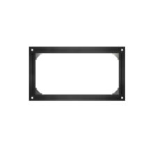 Kit de montaje negro de aluminio Hikvision DS-DL116033W, incluye soporte ajustable y diseño robusto. SKU 190501844