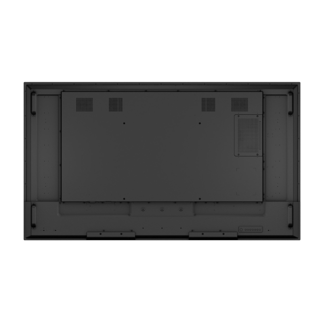 Hikvision DS-D6065UN pantalla de señalización Pantalla plana para señalización digital 165,1 cm (65″) LED Wifi 500 cd / m² 4K Ultra HD Negro Procesador incorporado Android 8.0 24/7 2 Pantalla Hikvision DS-D6065UN lateral