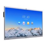 Pantalla de señalización interactiva Hikvision DS-D5C86RB/B de 86 pulgadas con LED, Wifi, 400 cd/m², 4K Ultra HD, Plata, táctil, procesador Android. SKU: 321000596