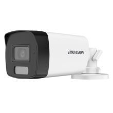 Hikvision Turbo HD Value Series Bala Cámara de seguridad CCTV para uso interior y exterior, resolución 3840 x 2160 píxeles, compatible para techo o pared. SKU: DS-2CE17U0T-LF(2.8mm)