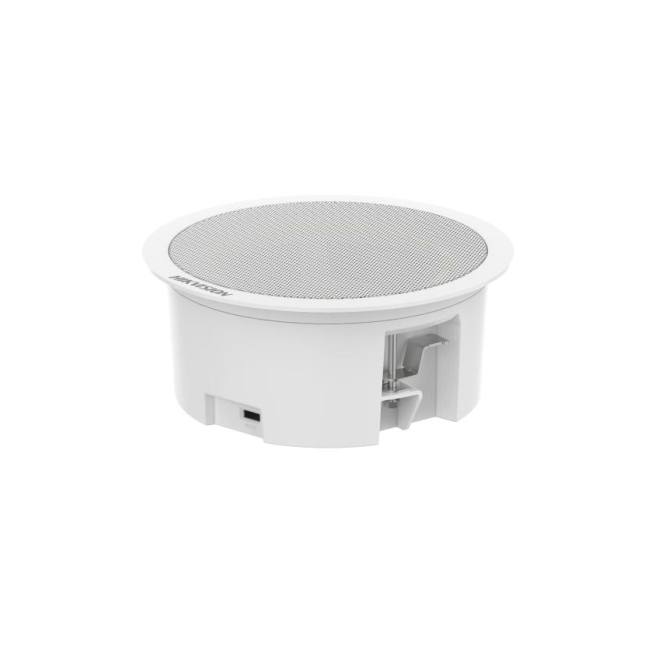 Hikvision Altavoz Blanco 6W Inalámbrico y Alámbrico Hikvision altavoz blanco modelo DS-QAZ1206G1-BE de 6W con conectividad inalámbrica y alámbrica