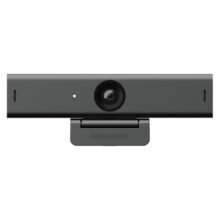 Hikvision DS-UC4 cámara web de 4 megapíxeles con resolución de 2560 x 1440 pixeles y conexión USB 2.0 en color negro, SKU DS-UC4