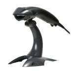 Imagen del lector de códigos de barras Honeywell Voyager 1400G, portátil 1D Láser en color negro, SKU 1400GPDF-2USB