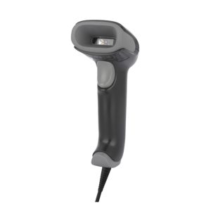 Lector de códigos de barras portátil Honeywell Voyager XP 1470g, compatible con códigos 1D/2D, color negro y gris, SKU 1470G2D-2USB-1-R