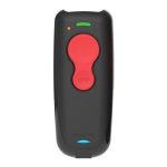 Lector de códigos de barras portátil Honeywell Voyager 1602g en color negro, compatible con códigos 1D y 2D. SKU: 1602G2D-2USB-OS