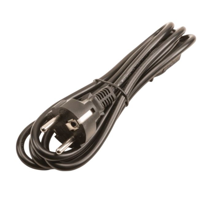 Honeywell cable de transmisión negro 2,5 m con acoplador C13 Cable de transmisión Honeywell de color negro de 2,5 metros con acoplador C13, SKU 19-19729, para TPV y movilidad profesional