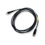 Cable USB Honeywell de 2.9 metros, color negro, compatible con USB A. SKU: 55-55235-N-3