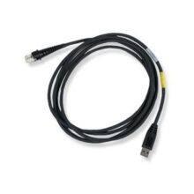 Cable USB Honeywell de 2.9 metros, color negro, compatible con USB A. SKU: 55-55235-N-3