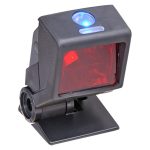 Lector de códigos de barras fijo Honeywell MS3580 Quantum T de color negro, con tecnología láser y diseño ergonómico, SKU MK3580-31A38