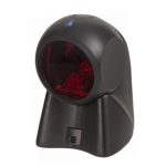 Imagen del lector de código de barras fijo Honeywell MS7120-38-3, tecnología láser 1D, en color negro. SKU: MS7120-38-3