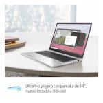 HP EliteBook 845 G7 portátil con AMD Ryzen 5 PRO 4650U, pantalla de 14 pulgadas Full HD, 8 GB de RAM, 256 GB SSD y Wi-Fi 6. SKU: 10U59EA#ABU