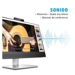 HP Monitor de Videoconferencia FHD E24mv G4 de 24 pulgadas, 169L0AA#ABB. Ideal para videollamadas y trabajos multimedia.