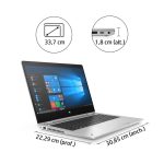 Imagen del HP ProBook x360 435 G7 con procesador AMD Ryzen 7 4700U, pantalla táctil de 13.3 pulgadas Full HD, 8 GB DDR4-SDRAM, 256 GB SSD, Wi-Fi 6 y Windows 10 Pro. SKU 175W9EA.