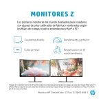 HP Z25xs G3 pantalla para PC de 63,5 cm (25 pulgadas), resolución 2560 x 1440 Pixeles Quad HD, color negro, modelo 1A9C9AA#ABB