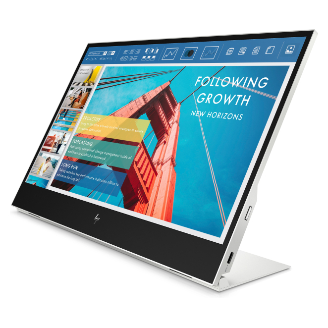 HP E-Series Monitor portátil E14 G4 1 Monitor portátil HP E14 G4 E-Series