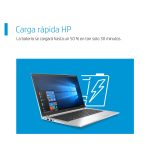 Vista frontal del portátil HP EliteBook 835 G7 con AMD Ryzen 5 PRO 4650U, pantalla Full HD de 13.3 pulgadas, 8 GB de RAM y 256 GB SSD. SKU: 204D7EA.