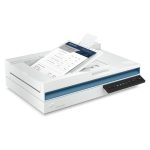 HP Scanjet Pro 2600 f1, escáner plano y alimentador automático de documentos, 600 x 600 DPI, A4 Blanco, SKU 20G05A#B19