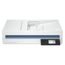 Imagen del escáner HP Scanjet Enterprise Flow N6600 fnw1 de color blanco con características de escáner plano y alimentador automático de documentos 1200 x 1200 DPI A4, SKU 20G08A#B19