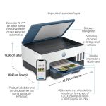 Impresora HP Smart Tank 7006 inalámbrica con impresión a doble cara, copiadora y escáner. SKU: 28B55A#BHC