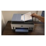 Impresora All-in-One HP Smart Tank 7605 con impresión a color, copia y escaneo, e impresión a doble cara, SKU 28C02A#BHC.