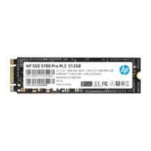 Disco duro de estado sólido HP S700 PRO con 512 GB de capacidad en formato M.2. SKU 2LU76AA#ABB.