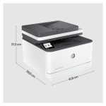 Impresora multifunción HP LaserJet Pro modelo 3102fdw con impresión rápida, código SKU 3G630F#B19.