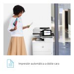 Impresora multifunción HP Color LaserJet Enterprise Flow M776z, impresión láser en color, escáner y copiadora integrados. SKU: 3WT91A#B19