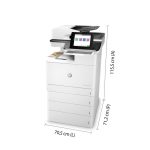 Impresora multifunción HP Color LaserJet Enterprise Flow M776z, impresión láser en color, escáner y copiadora integrados. SKU: 3WT91A#B19