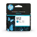 HP Cartucho de tinta Original 912 cian, ideal para impresiones nítidas y claras. SKU: 3YL77AE#BGY