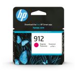 Cartucho de tinta original HP 912 en color magenta con gran capacidad de impresión. SKU: 3YL78AE#BGY